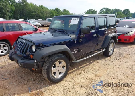 2013 Jeep Wrangler Unlimited Sport from USA, damaged, VIN 1C4BJWDG6DL527495